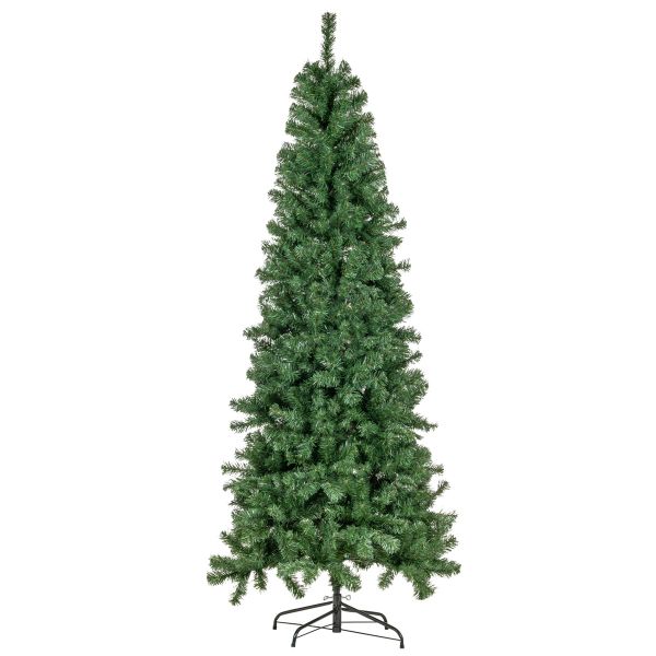 Albero di Natale slim artificiale Avert-180 cm