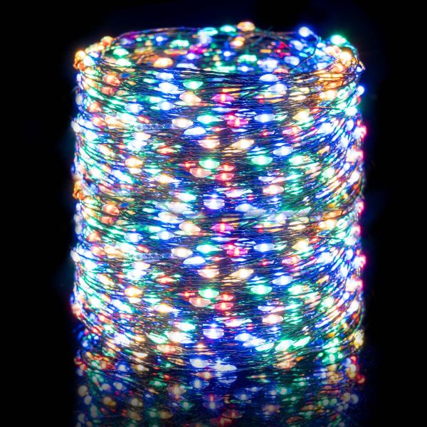 Catena luminosa Octans 480 Micro Led 24 Mt-Multicolor