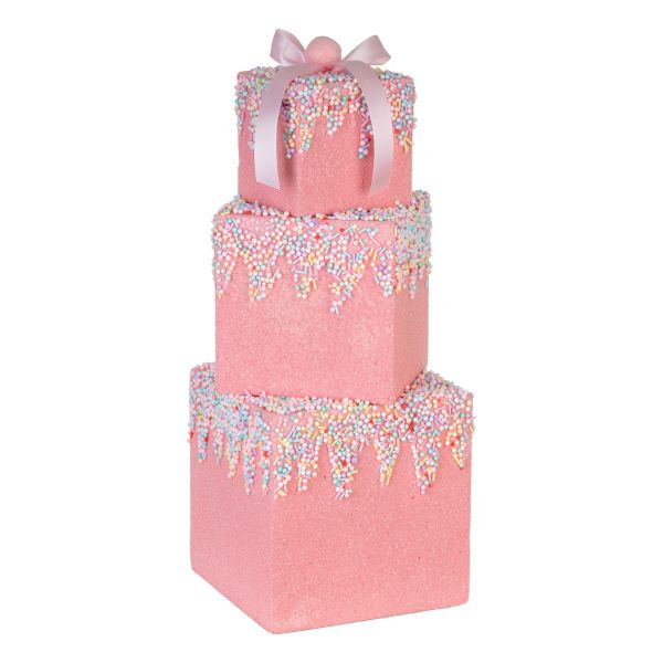 Set pacchi regalo pink cake 45 cm