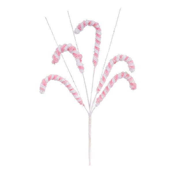 Addobbo Natalizio Pink and White Branch of Forgiveness 26 cm