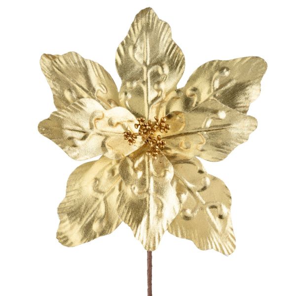 Fiore di Natale oro Collier de Comète 26 cm