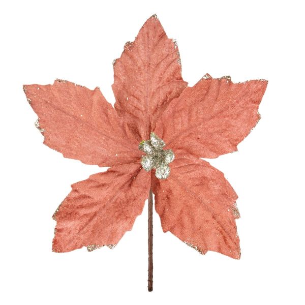 Fiore di Natale rosa Sucre Etoile 22 cm