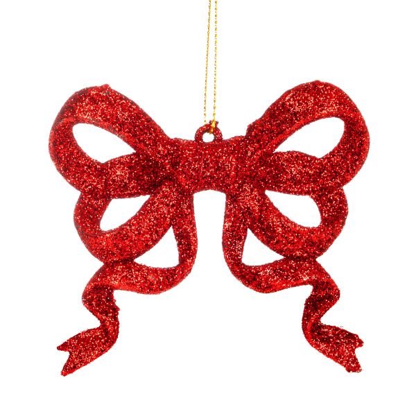 Addobbo Natalizio Butterfly Wings Bow 8 cm