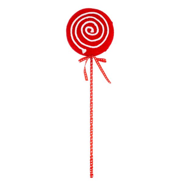 Addobbo Natalizio Bastoncino di Zucchero Candy Apple 30 cm