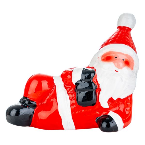 Babbo Natale e la Lanterna della Fortuna 10 cm