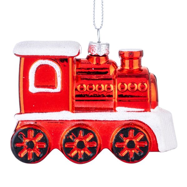 Addobbo Natalizio Red Sugar Wish Train 8 cm