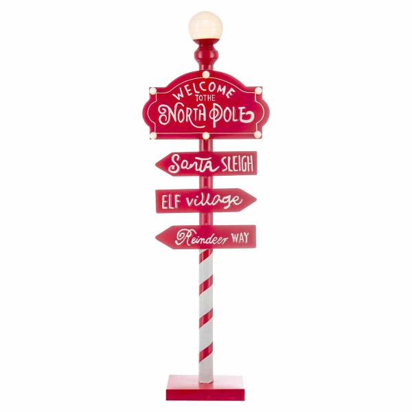 Cartello natalizio Christmas Sign Light 100 cm