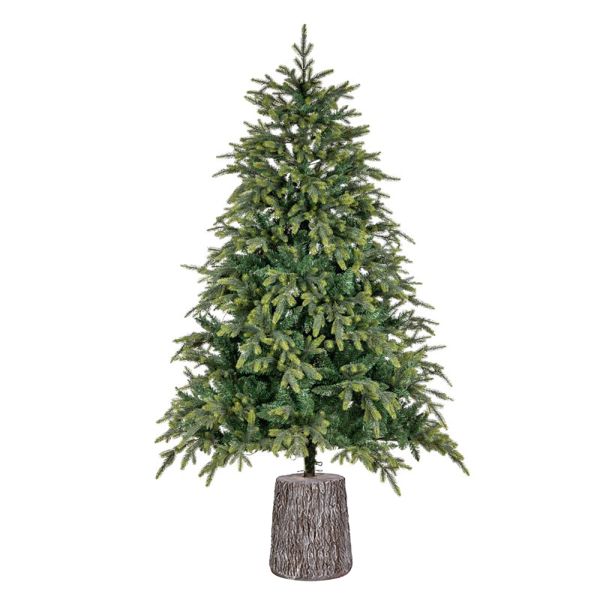 Albero di Natale artificiale con tronco Mangart