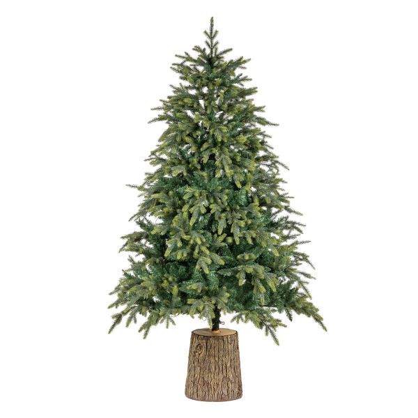 Albero di Natale artificiale con tronco Mangart-180 cm