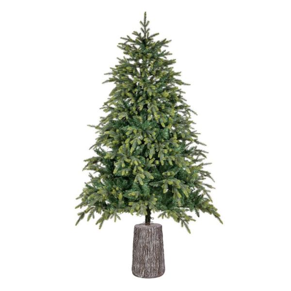 Albero di Natale artificiale con tronco Mangart-240 cm