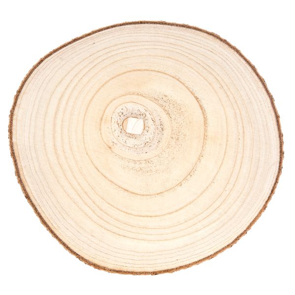 Sottopiatto in legno Base del Tronco Incantato 35 cm