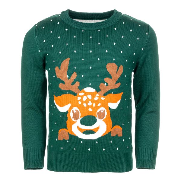 Maglione Natalizio per bambini Twinkle Eyes Reindeer