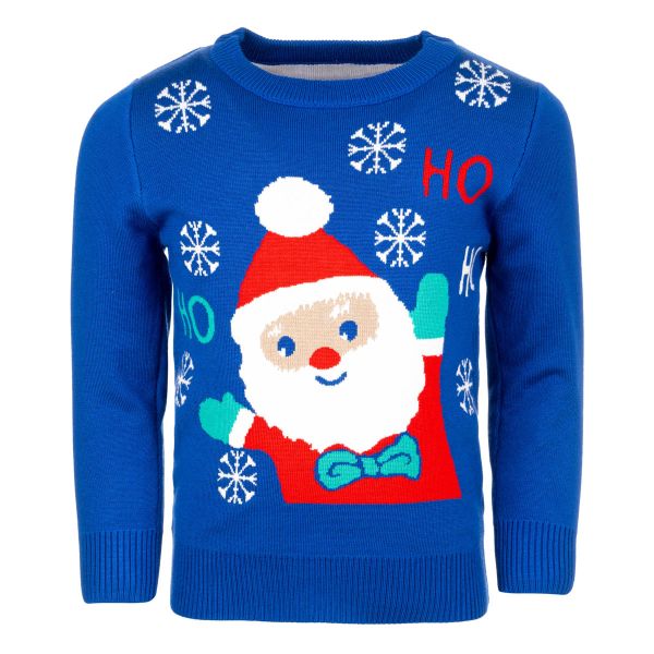 Maglione Natalizio per bambini Santa Claus Happiness