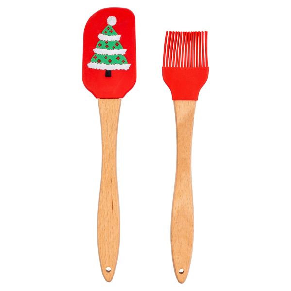 Set 2 Utensili da Cucina Christmas Tree Birthday